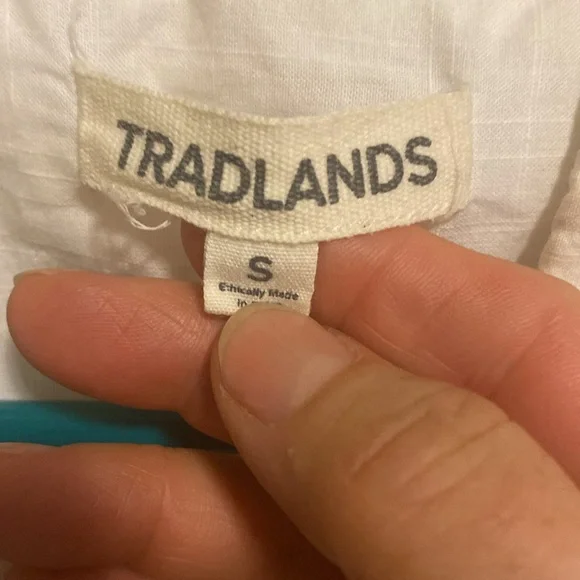 Tradlands white cotton top - Picture 2 of 5